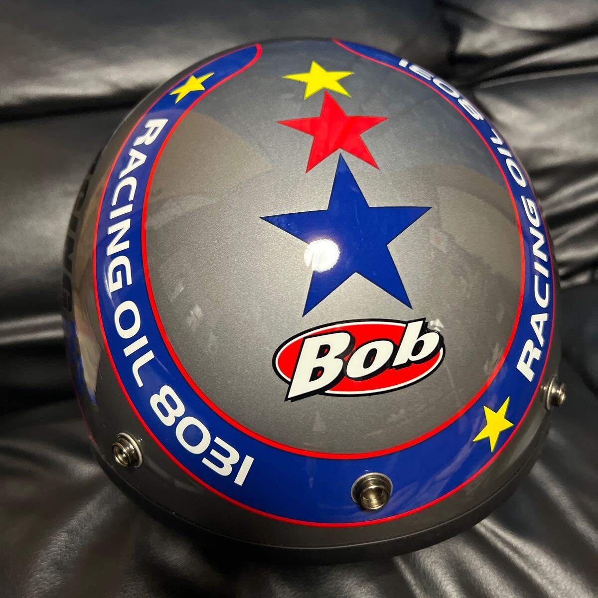 BOB RACING #37 ジェットヘルメット S/Mサイズ 美品】Bob RACING #37スモールジェットヘルメット『希少入手困難