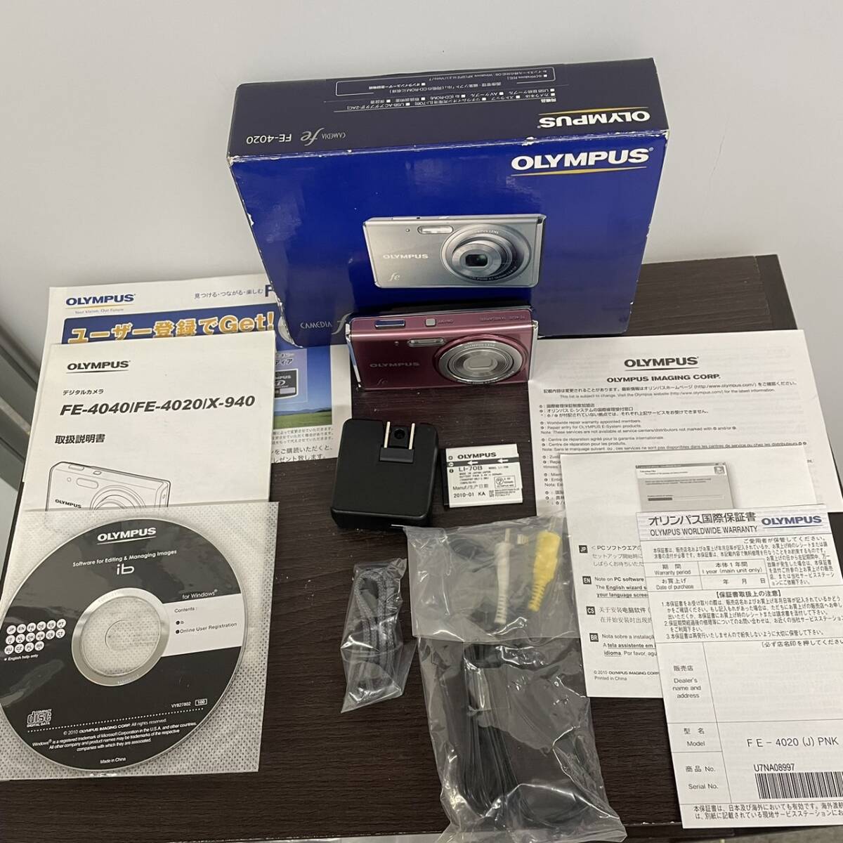 OLYMPUS オリンパス FE-4020 コンパクトデジタルカメラ デジカメ 
