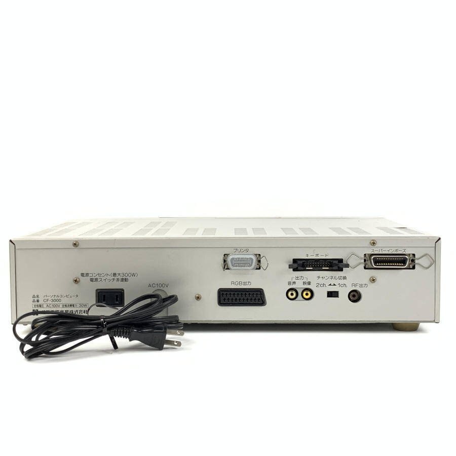 National ナショナル CF-3000 MSX Personal Computer パーソナル