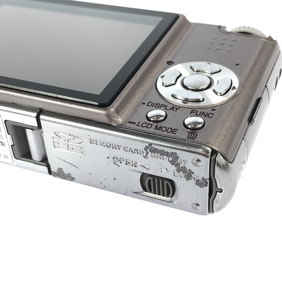 動作品】Panasonic LUMIX DMC-FX30 センシュアルブラウン 720万画素