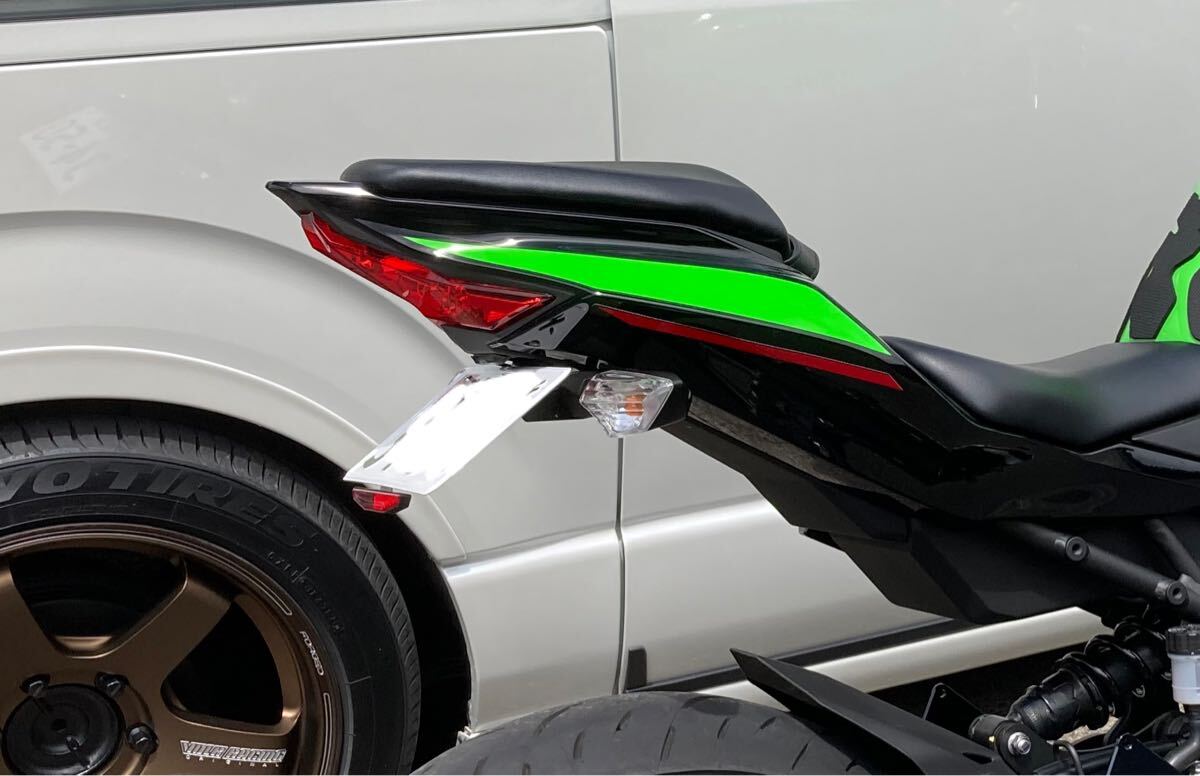 ZX-25R 〜22 ジッペシステム フェンダーレスキット Nシャーク 深海