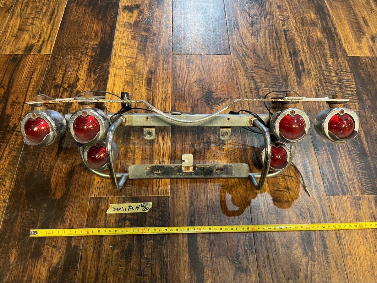 ハーレーショベルFLHにて使用！リア テールランプ、リア装飾品 【公式