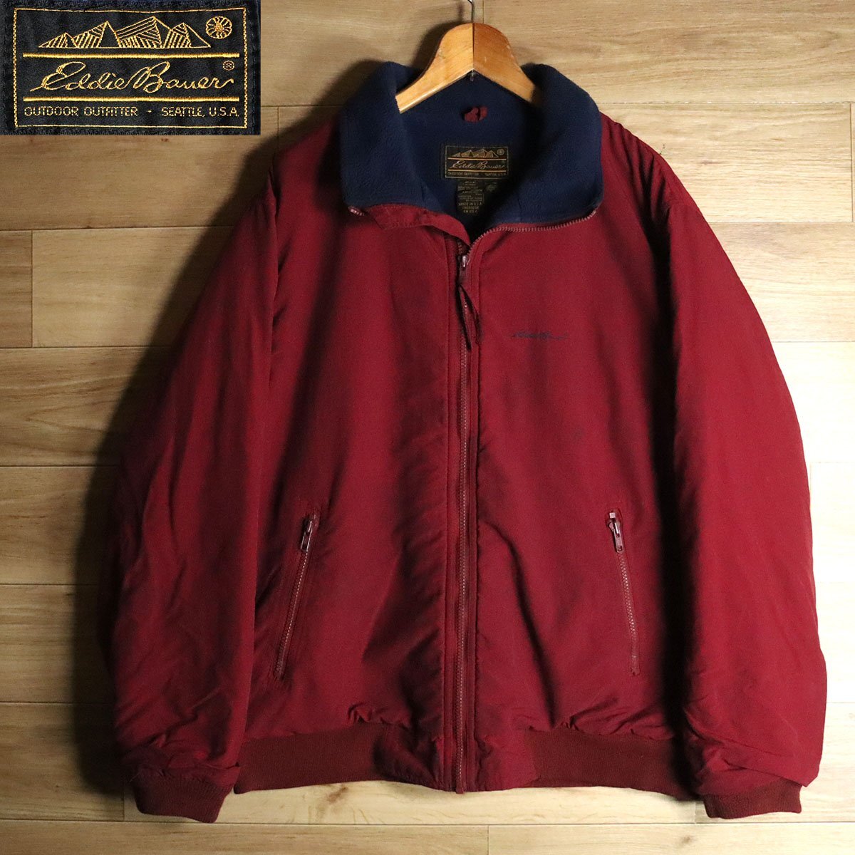 E10S/Y5.6-4 80s~ USA製 Eddie Bauer エディーバウアー ナイロン 