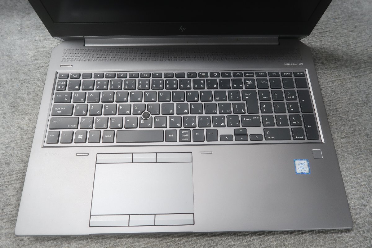HP ZBook 15 G6 Core i7-9750H 2.6GHz 16GB ノート ジャンク★ N87761 G6 HP 0 16Gb Ram メモリ24GB