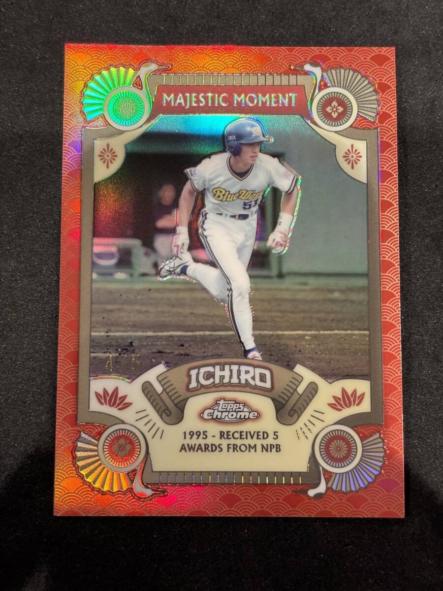 2024 Topps Chrome NPBプロ野球 オリックス イチロー MAJESTIC MOMENT