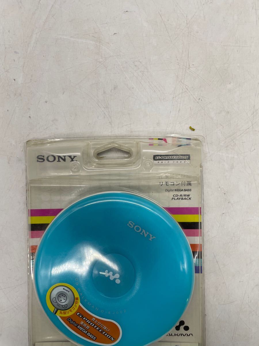 ◯ SONY WALKMAN D-EJ002 CDウォークマン ブルー ソニー ウォークマン