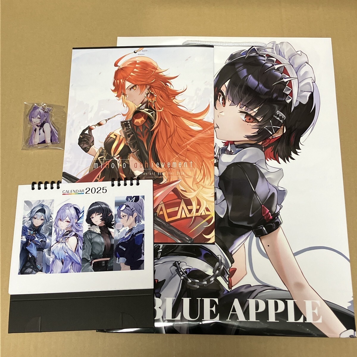 ☆コミケ/C105 Blue apple marumoru 新刊グッズセット 原神 ゼンレス