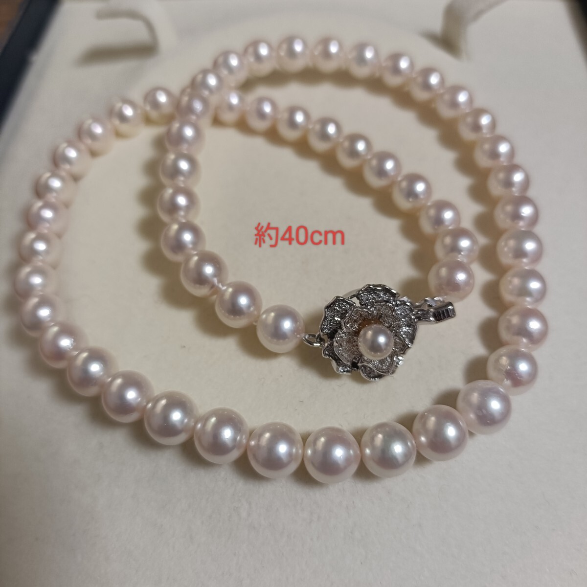 パールネックレス SILVER 010 | ネックレス SELECT〉シルバーボール 