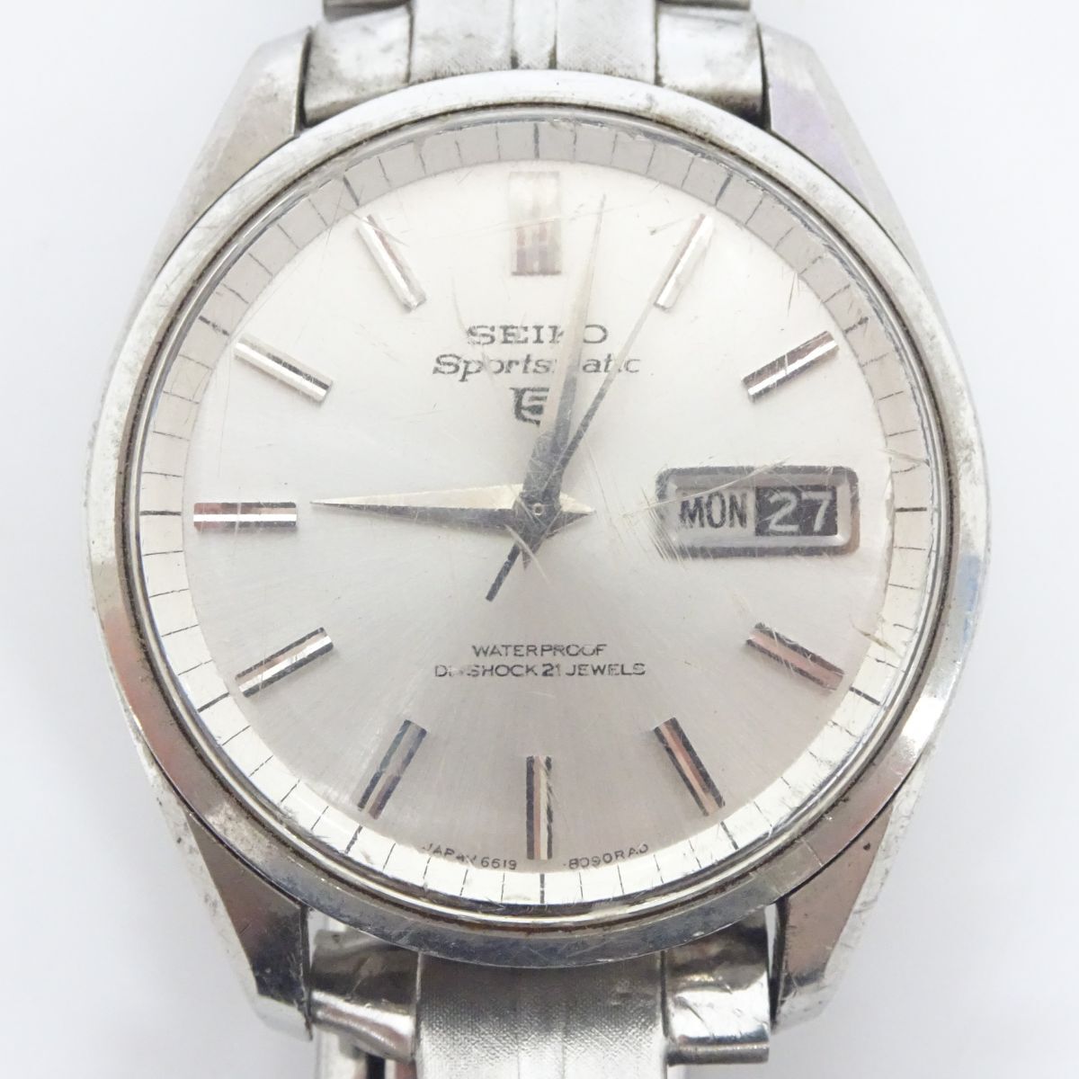 ♪tyom6766-1 247 ジャンク SEIKO Sportsmatic 5 6619 8060 セイコー 