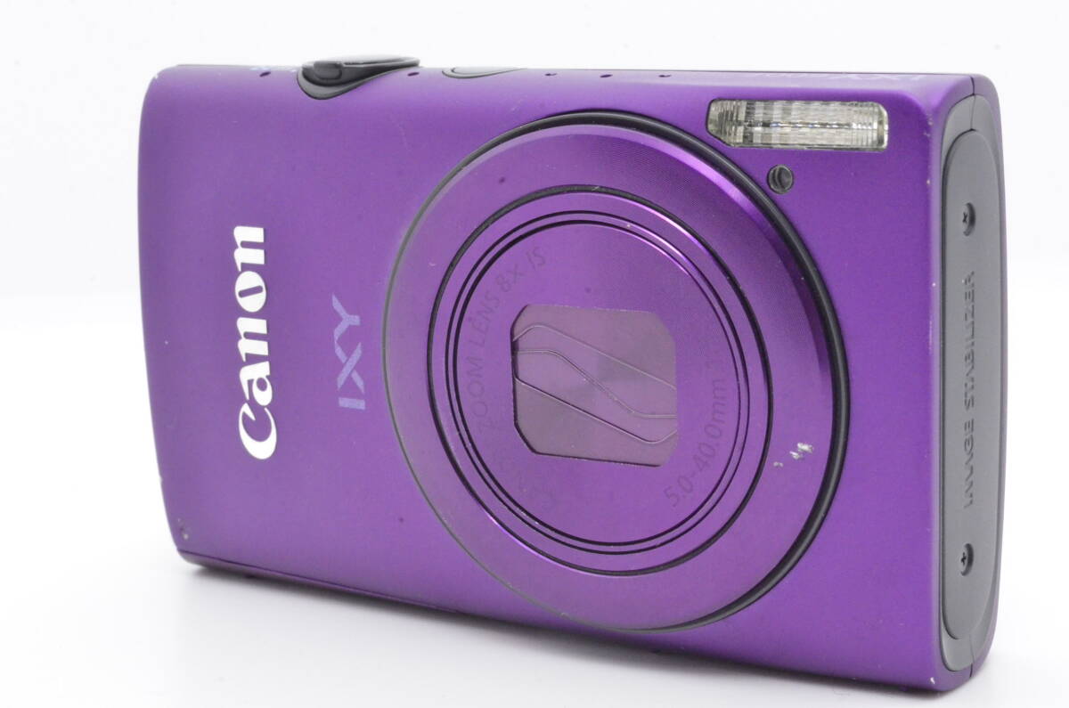外観並級】CANON IXY 600F パープル コンパクトデジタルカメラ #s15620 