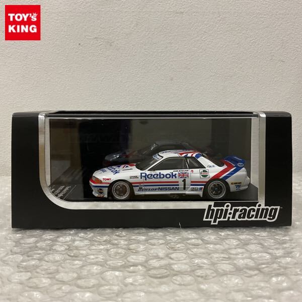 1円〜 HPIレーシング 1/43 Reebok スカイライン GT-R ＃1 1990 JTC