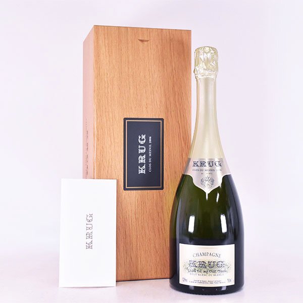 ★クリュッグ クロ デュ メニル ブリュット ブラン ド ブラン 2006年 ★MHD正規品 ＊冊子 箱付 750ml 12.5% シャンパーニュ KRUG A190141