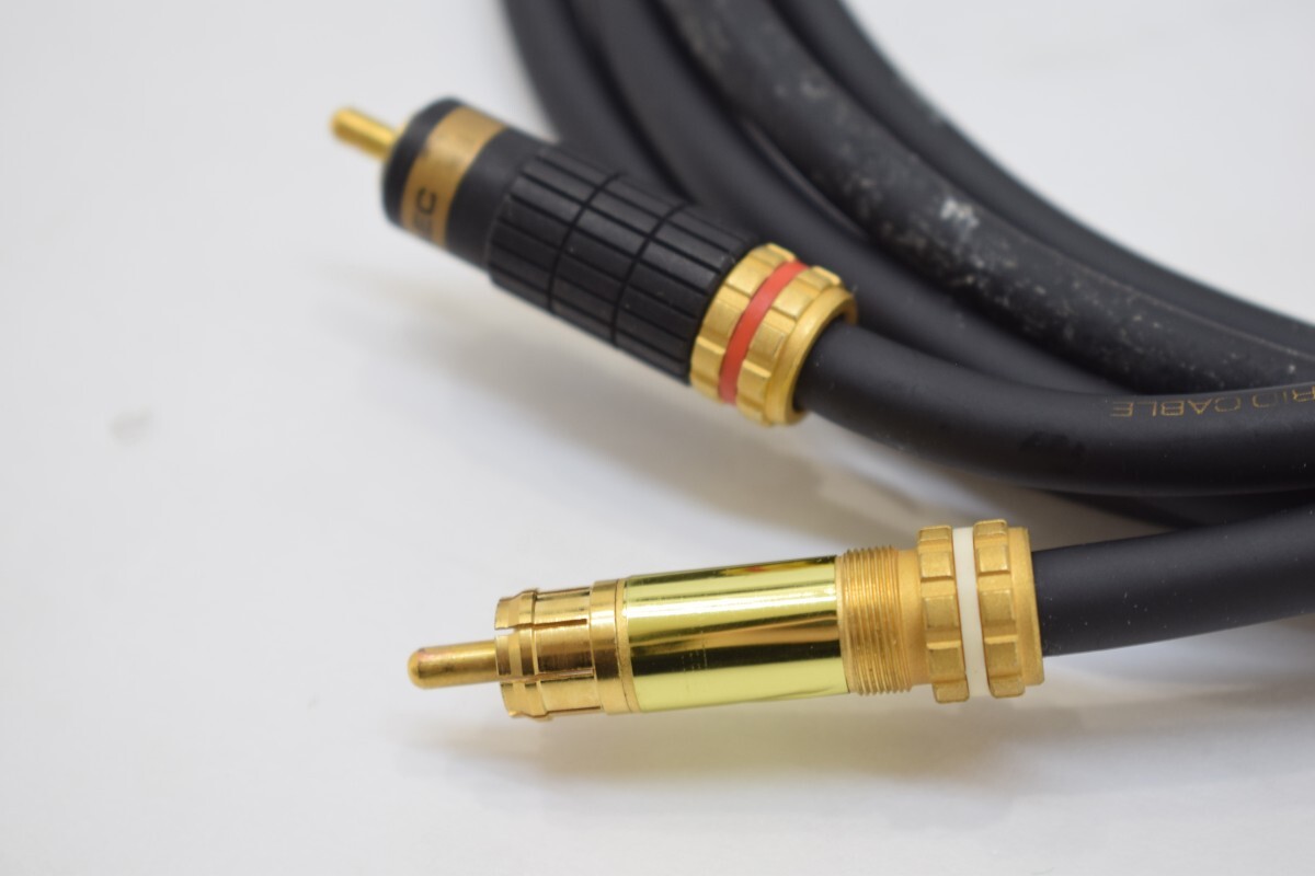 SAEC サエク STRESSFREE 6N HYBRID CABLE RCA ケーブル ペア 約1.2m