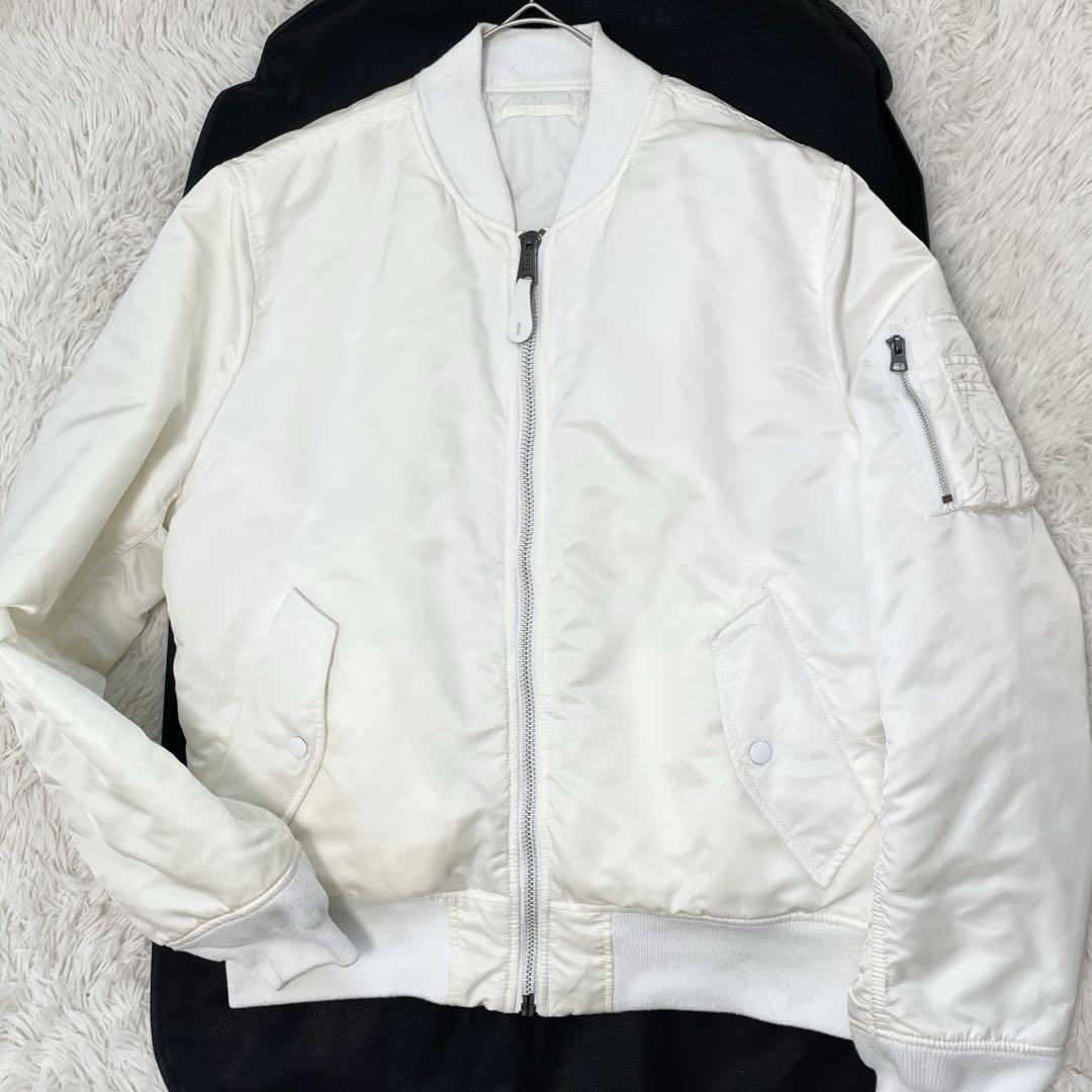 ALPHA INDUSTRIES MA-1 ワッペン ナイロン M アルファインダストリーズ