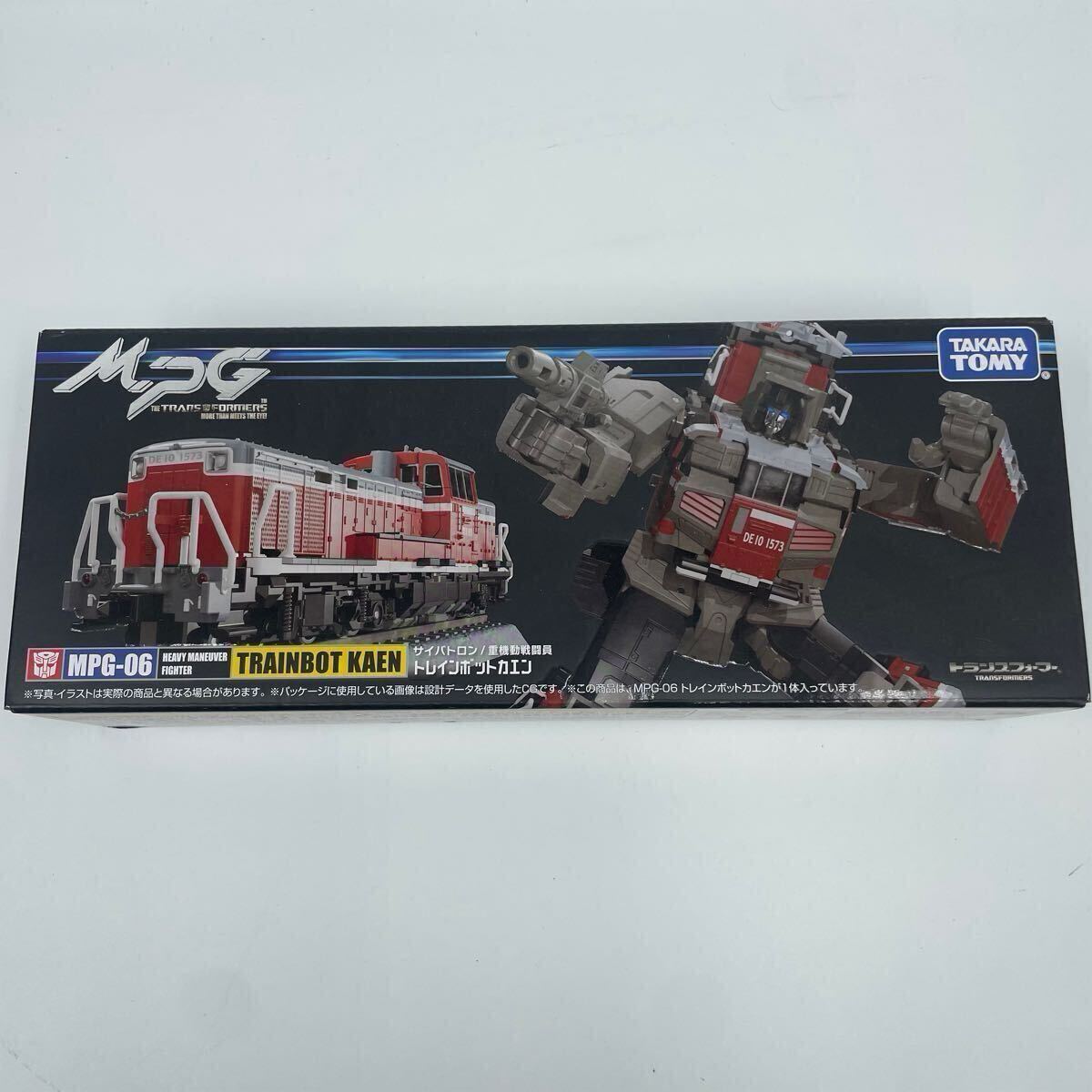 新品未開封 トランスフォーマー トレインボット カエン タカラトミー 