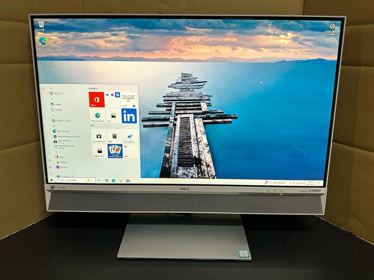 NEC 23.8' 地デジ一体型パソコン Win10 最強i7 8メモリ SSD NEC 23.8' 地デジ一体型パソコン Win10 最強i7 8メモリ SSD