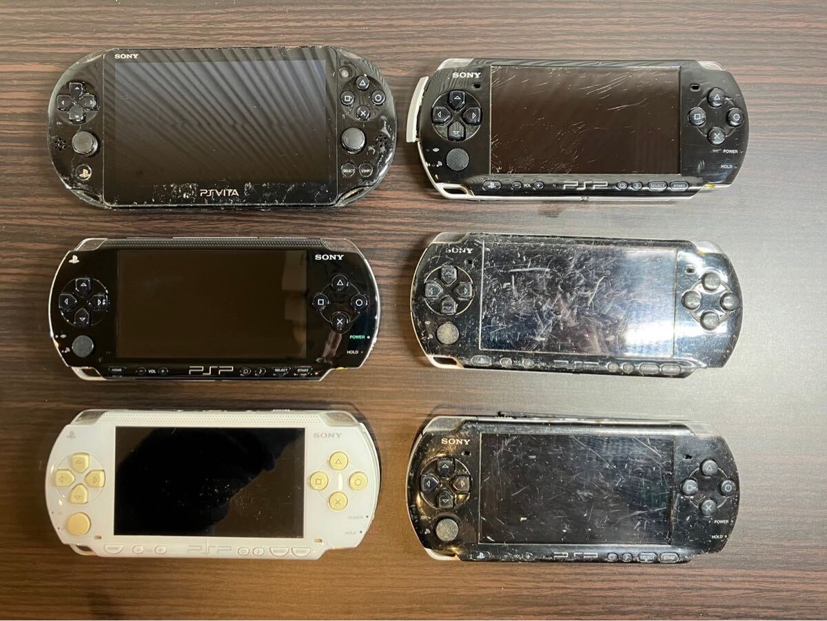 ジャンク品本体 PSP 全7台 PSP-1000 PSP-2000PSP-3000 PSP-3000 PSP