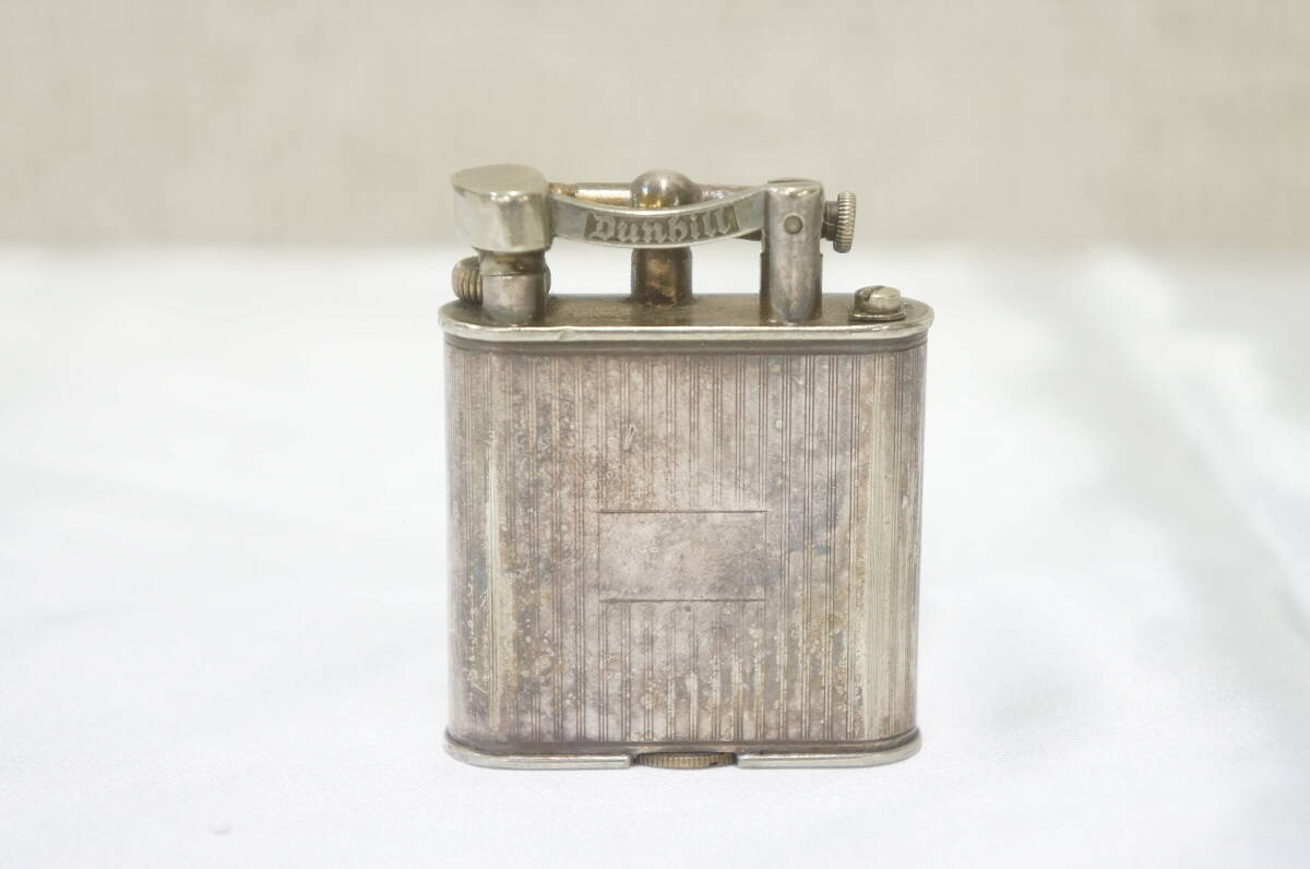ダンヒル ガスライター ユニーク ハンマー式 シルバー Dunhill 