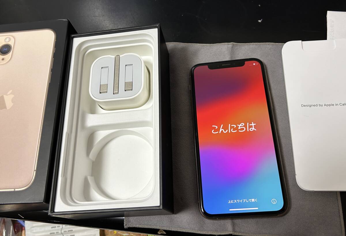 iPhone 11 Pro 64GB バッテリ97％ 香港モデル 物理デュアルSIM 