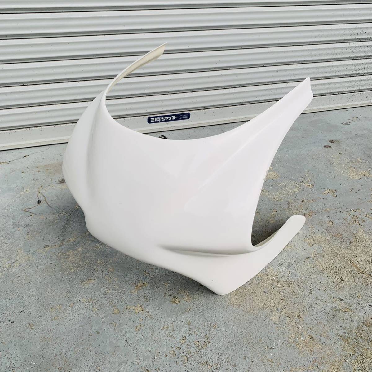 FRP製 NSR50,80用 前期形状 レースタイプアッパーカウル FRP製 NSR50.80用 前期形状 安値 最 前期タイプ