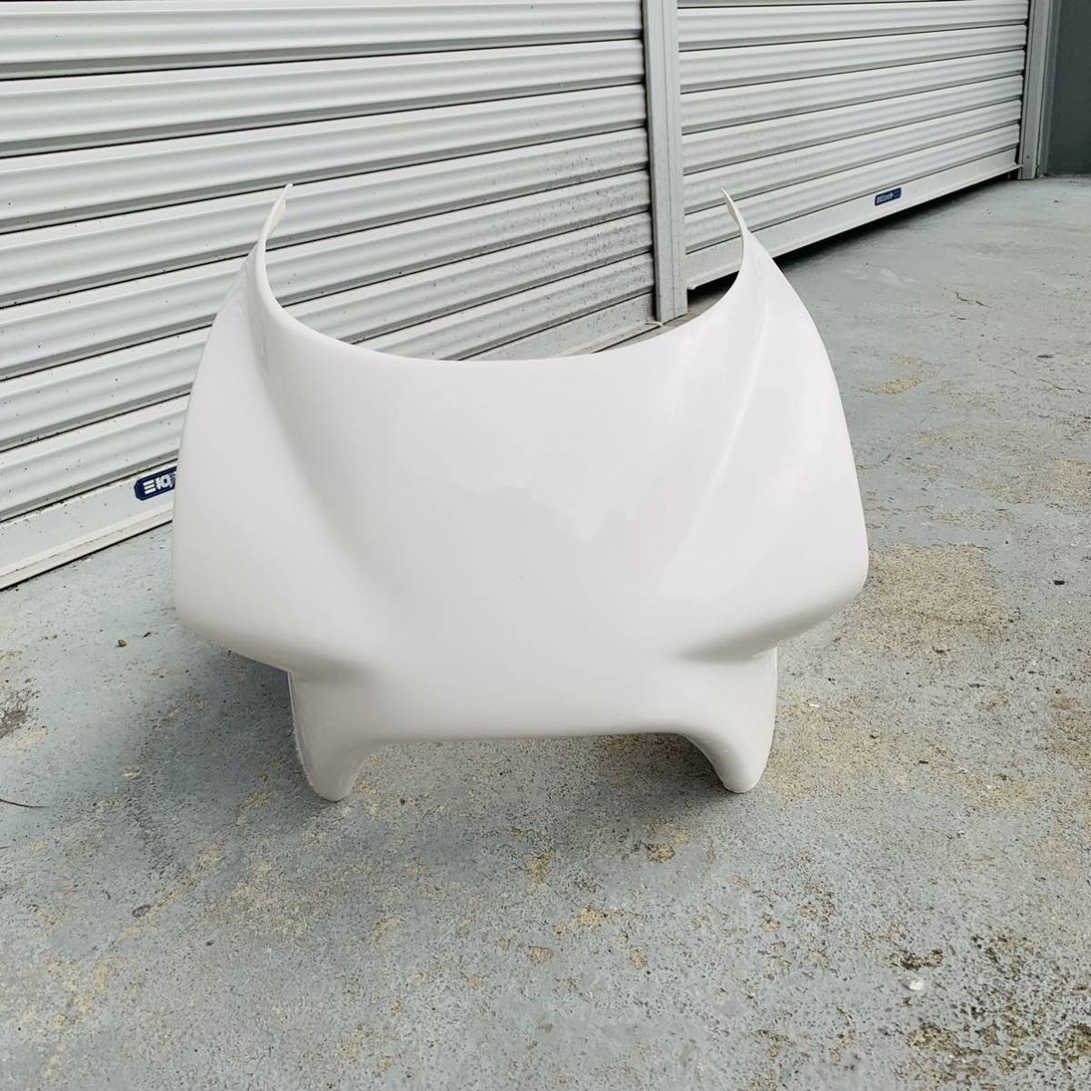 FRP製 NSR50,80用 前期形状 レースタイプアッパーカウル FRP製 NSR50.80用 前期形状 安値 最 前期タイプ