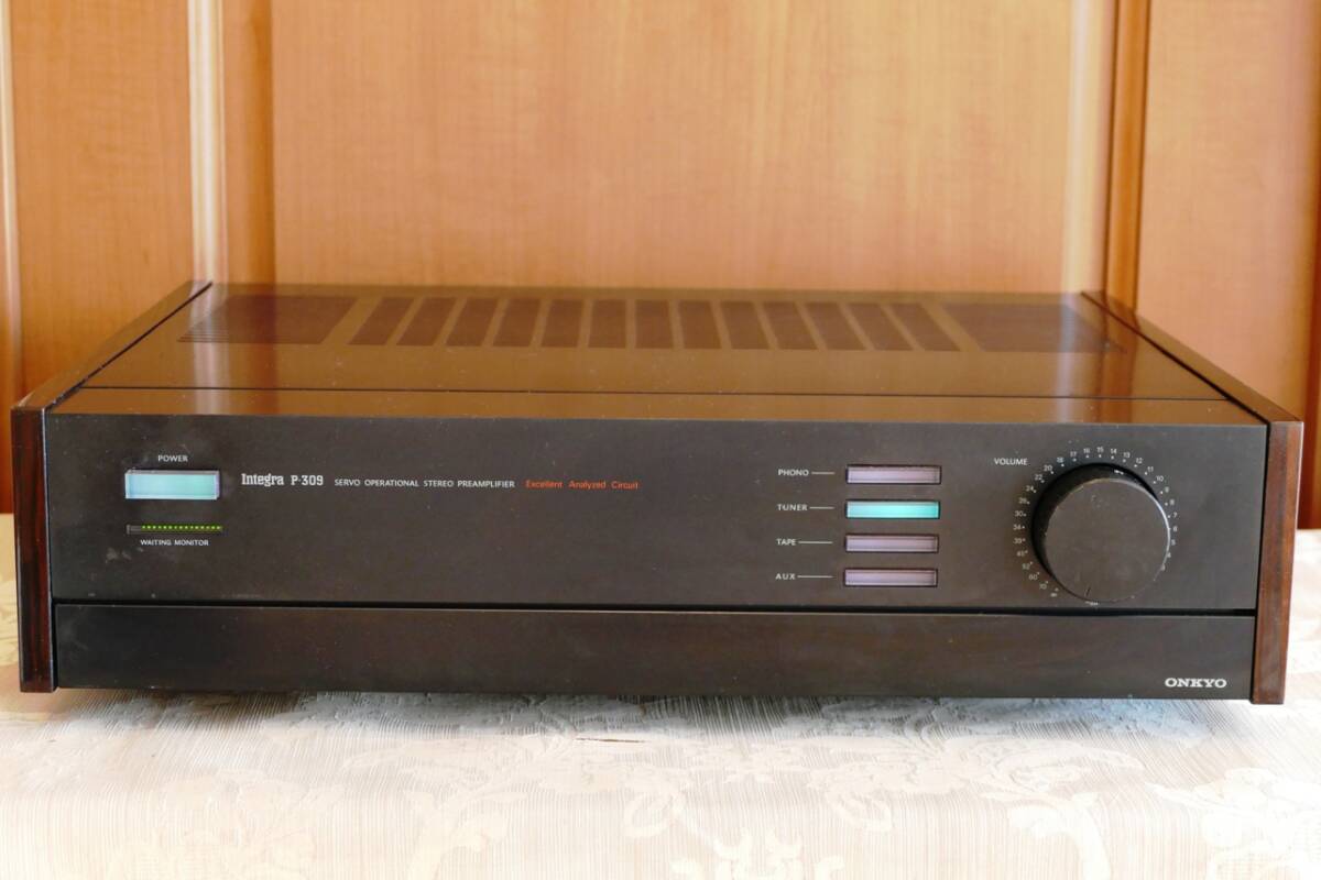 オンキョー ONKYO P-309 Integra プリアンプ コントロール ステレオ