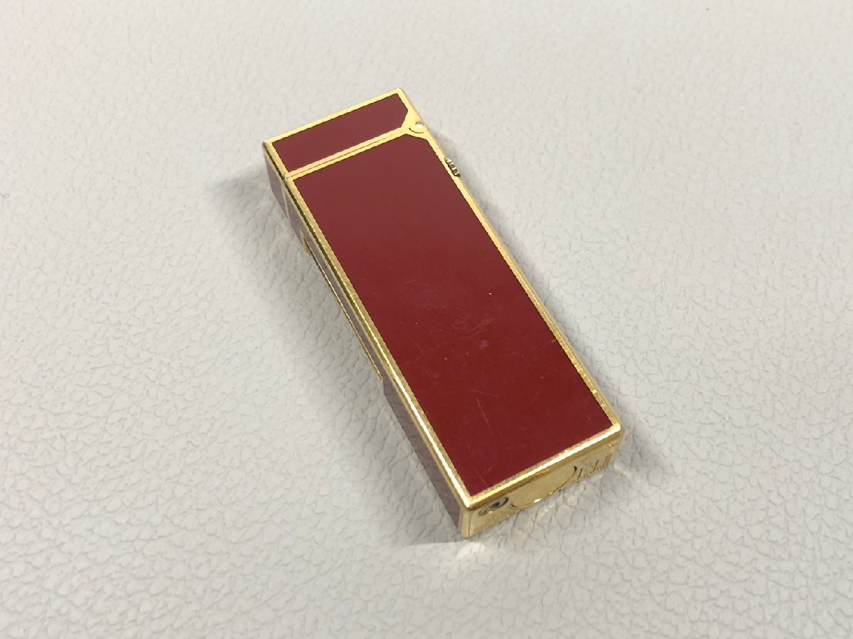 ダンヒル dunhill ゴールド ガスライター ライター 着火OK☆Dunhill 