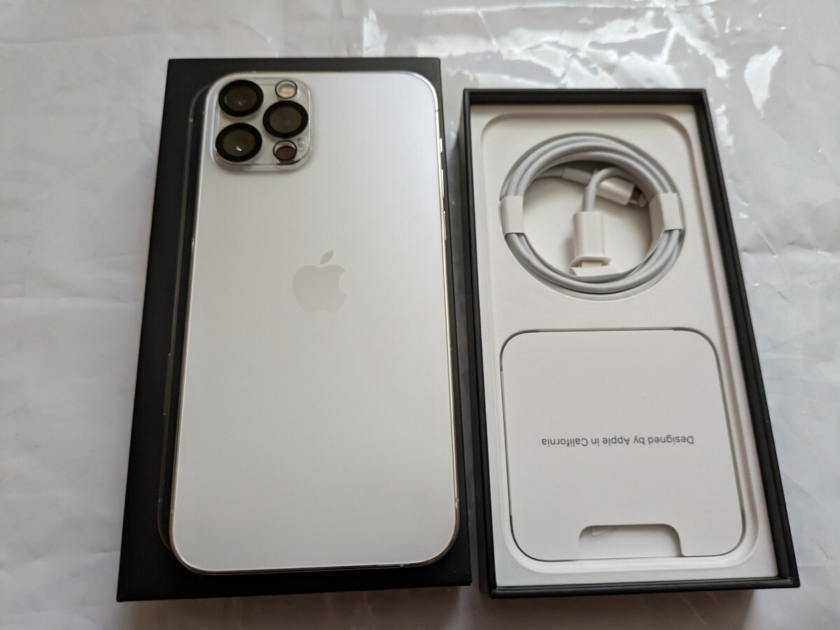 iPhone12 Pro SIMフリー Apple シルバー iPhone 箱・付属品あり