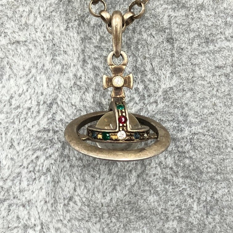 レディース 【新品 未使用】美品 スモールオーブネックレス 21