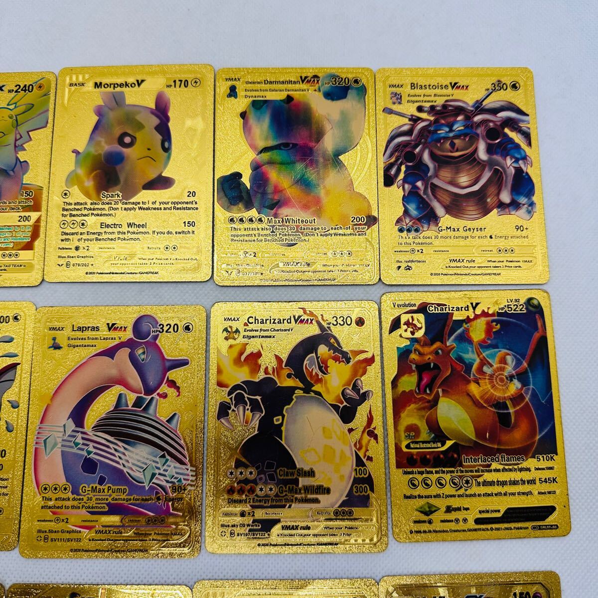 ポケモンカード 海外版 英語版 金属カード ゴールドカード 15枚 まとめ