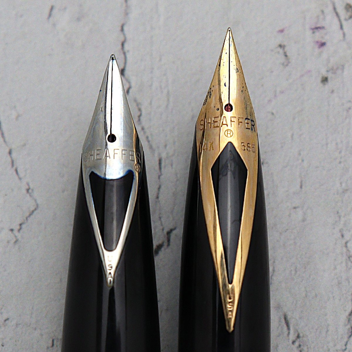 ペン先 14K×1 その他1) シェーファーSHEAFFER 万年筆2点 ◇おたからや