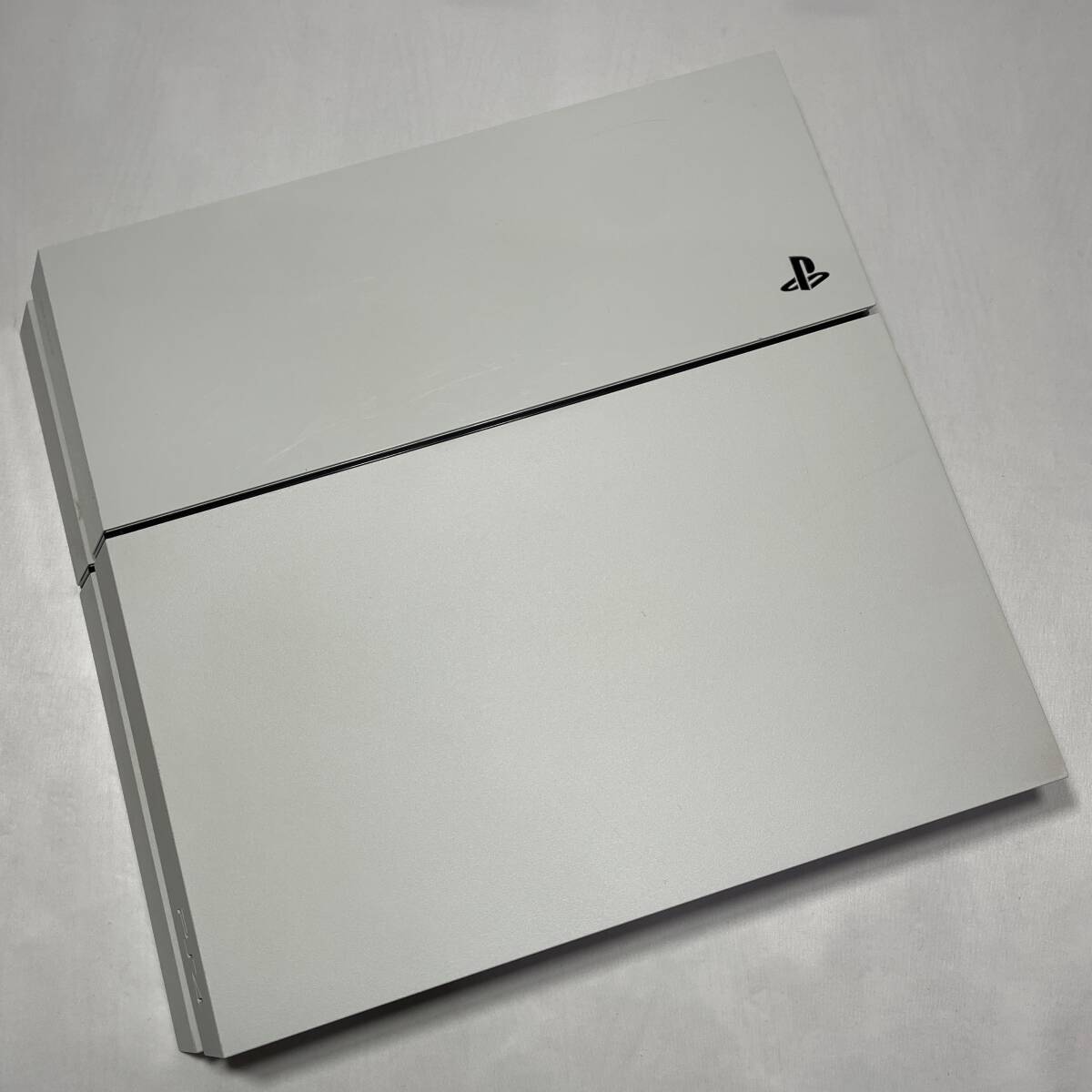 ◎1円～【動作確認済み】PS4 CUH-1100A 500GB 封印シールとHDDあり 電源コード プレステ4本体 PlayStation4 SONY ソニー ホワイト 白 YA26_2