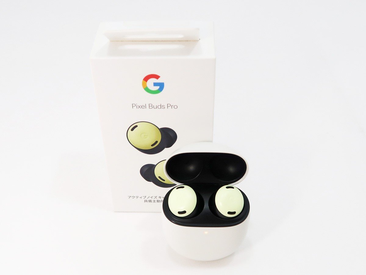 ◇【GOOGLE グーグル】Pixel Buds Pro GA03204-JP イヤホン レモン