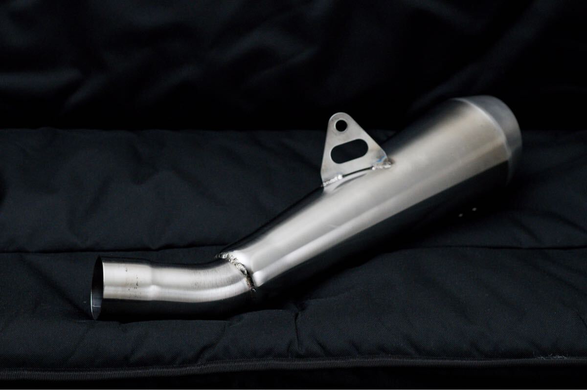 美品】BASSANI バッサーニ スリップオン メガホン マフラー kawasaki