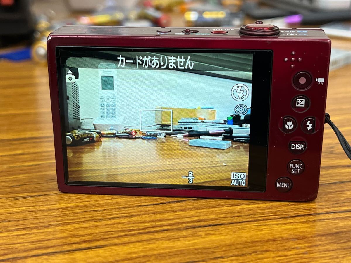 キヤノン Canon IXY 3 レッド｜コンパクトデジタルカメラ バッテリー 