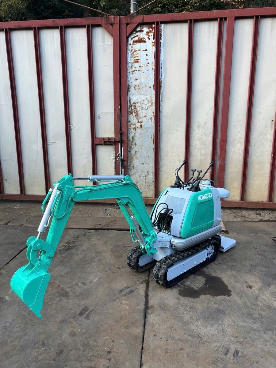 【中古】コベルコ　KOBELCO 油圧ショベル　ミニユンボ　SS1_4