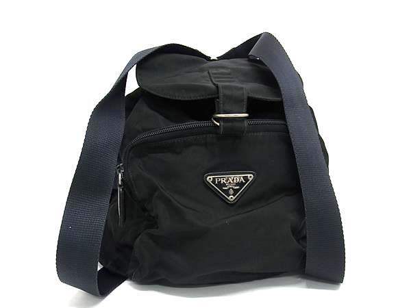 1円 PRADA プラダ テスートナイロン 巾着型 ミニリュックサック バック