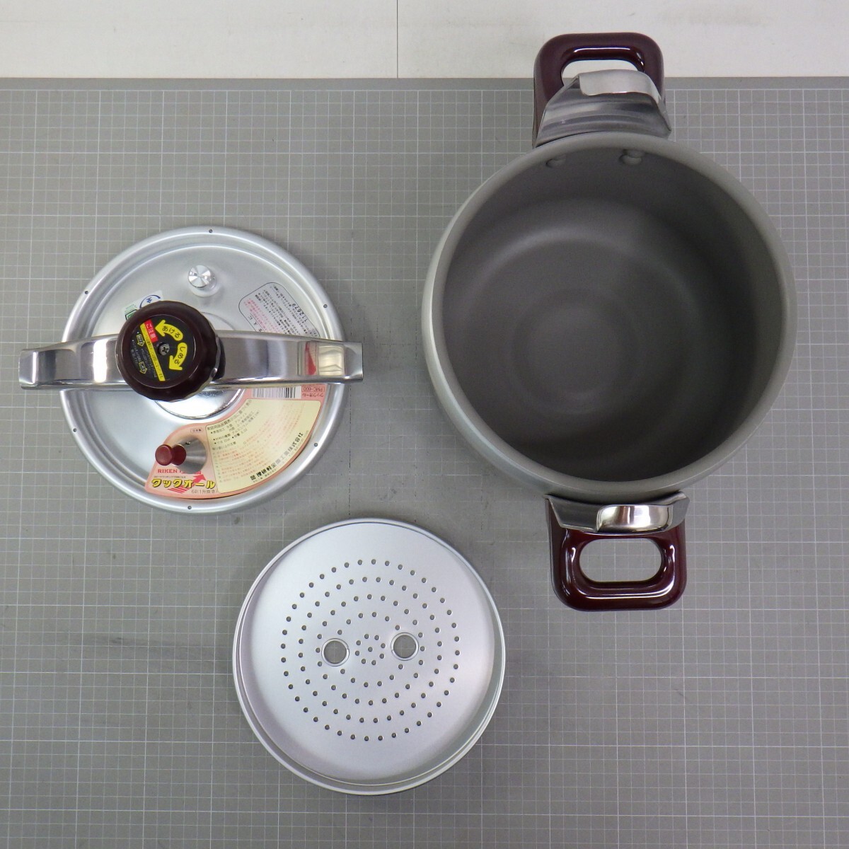 理研 圧力鍋 RIKEN PMC-600 クックオール shop｜ラクマ あ80867532's
