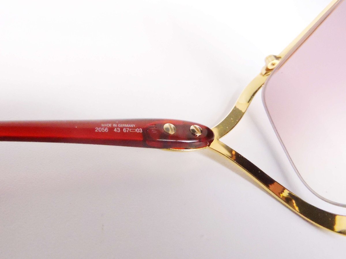 正規品 Dior クリスチャンディオール サングラス 2056 43 67 03 サイド