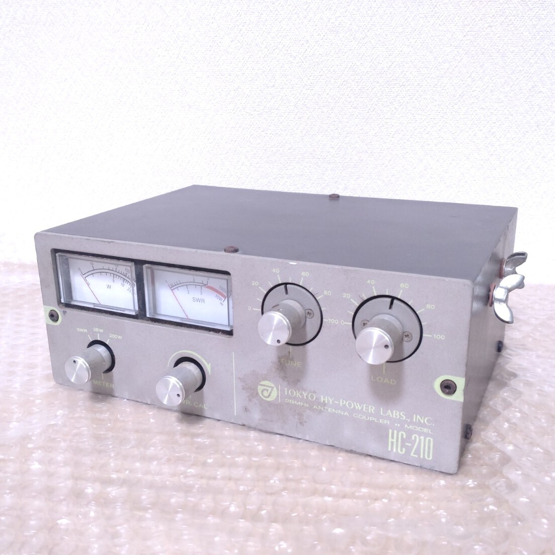 動作未確認 東京ハイパワーTOKYO HY-POWER HC-210 アンテナカップラー