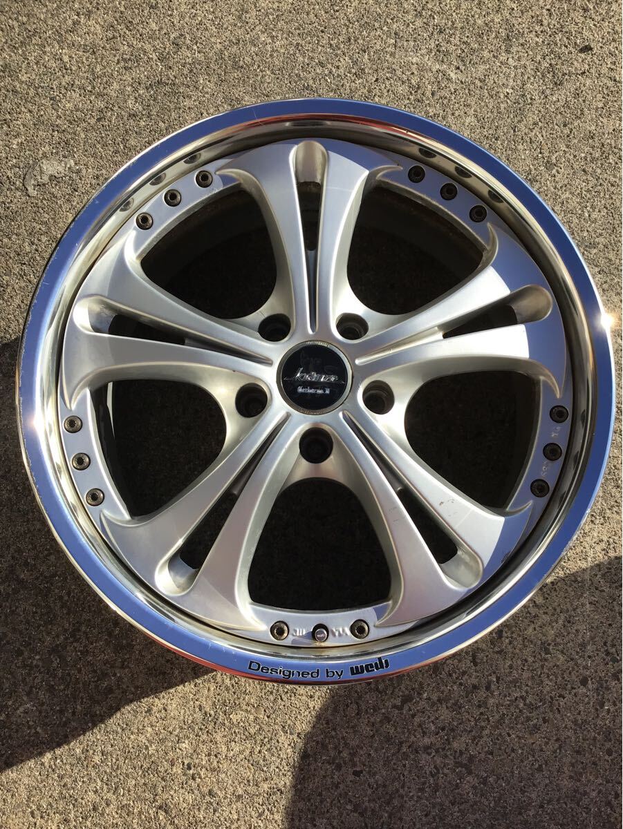 ★希少★Weds kranze ケルベロス2 クレンツェ 社外アルミホイール 18×8J+46 114.3-5H 中古品4本 クレンツェ ケルベロス2 18インチ LXZ 5901深リム CERBERUS