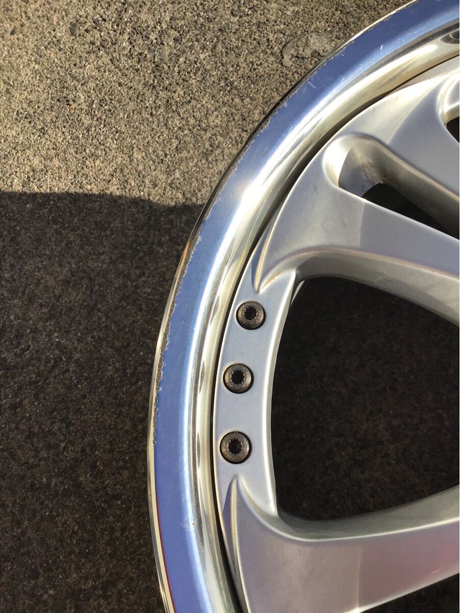 ★希少★Weds kranze ケルベロス2 クレンツェ 社外アルミホイール 18×8J+46 114.3-5H 中古品4本 クレンツェ ケルベロス2 18インチ LXZ 5901深リム CERBERUS