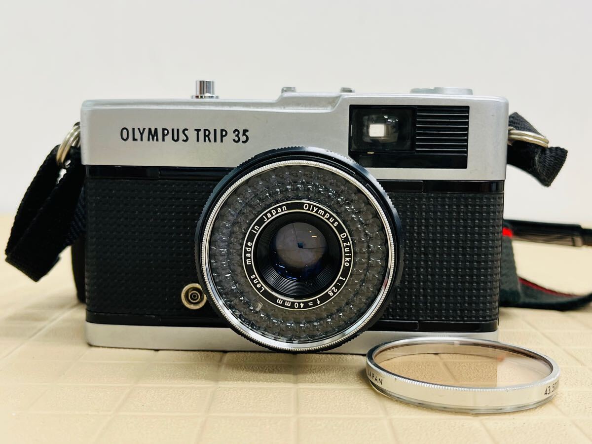 希少 OLYMPUS オリンパス Trip 35 コンパクト フィルムカメラ