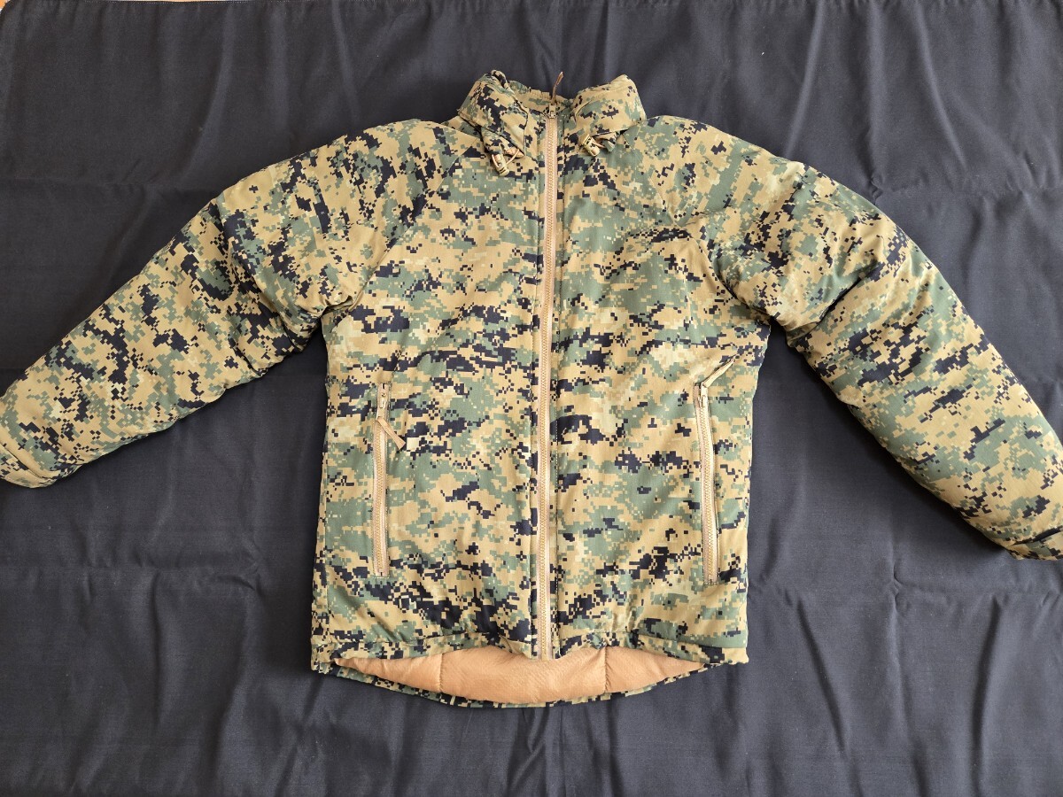 【実物】米軍 ECWCS MARPAT PRIMALOFT LEVEL 7 ジャケット ワイルドシングス プリマロフト ハッピースーツ 放出品
