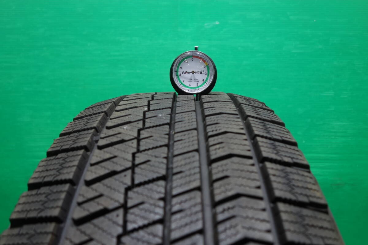 M763-22 送料無料 225/55R18 スタッドレスタイヤ 1本 ブリヂストン