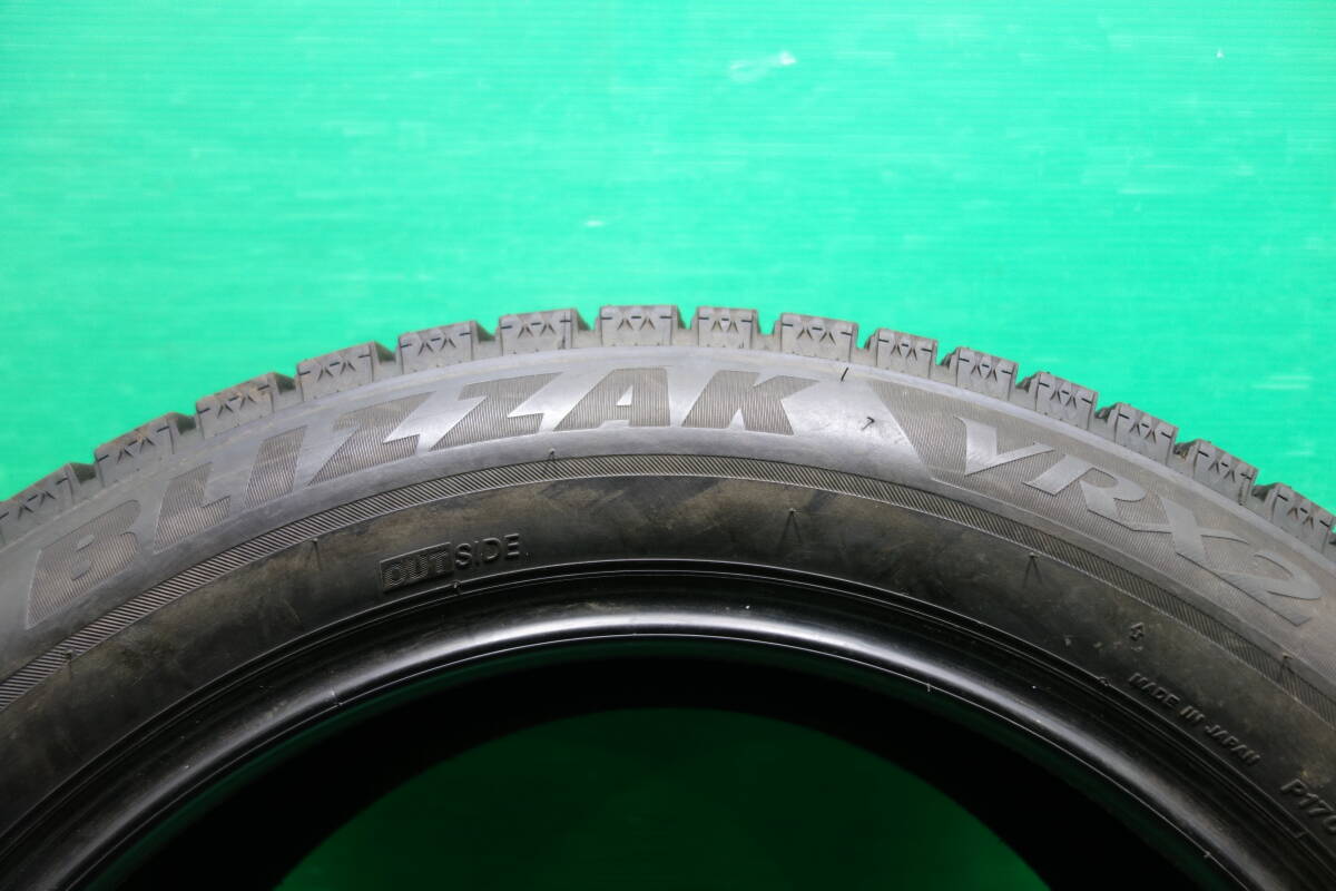 M763-22 送料無料 225/55R18 スタッドレスタイヤ 1本 ブリヂストン