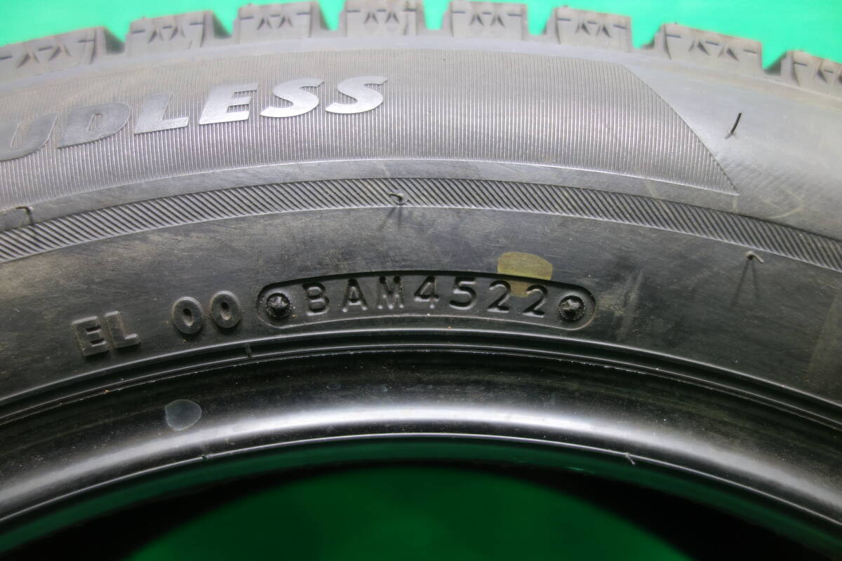 M763-22 送料無料 225/55R18 スタッドレスタイヤ 1本 ブリヂストン