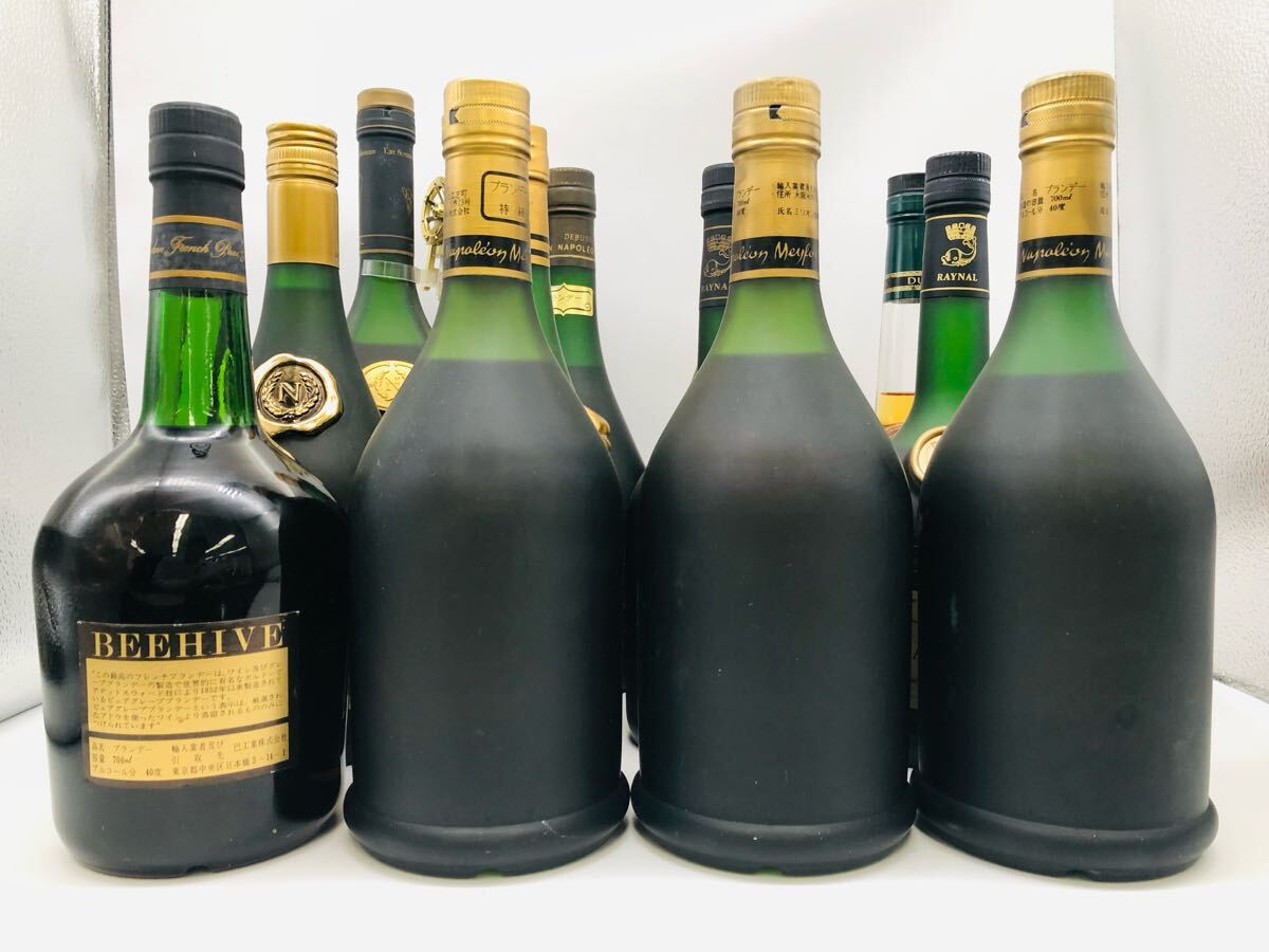 未開栓】brandy NAPOLEONE ブランデー ナポレオン 12本セット まとめ