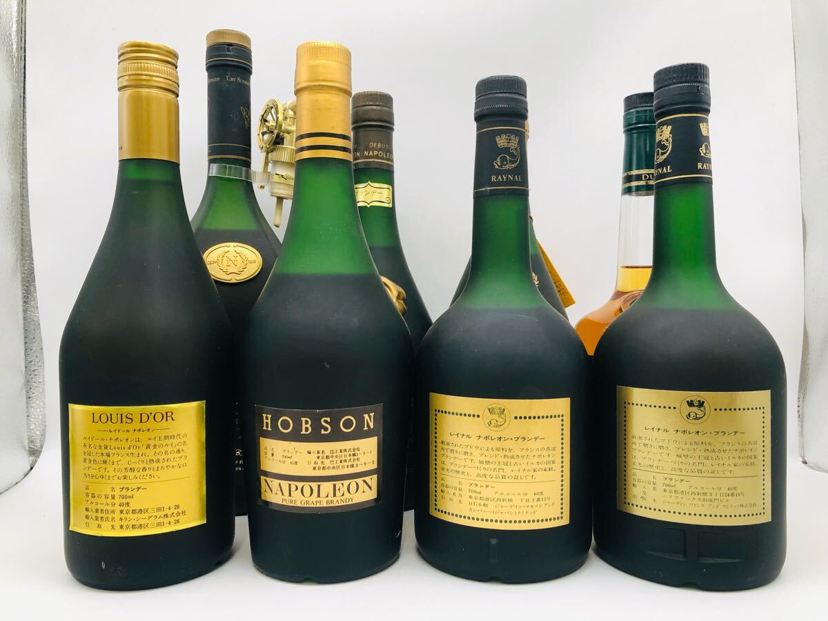 未開栓】brandy NAPOLEONE ブランデー ナポレオン 12本セット まとめ