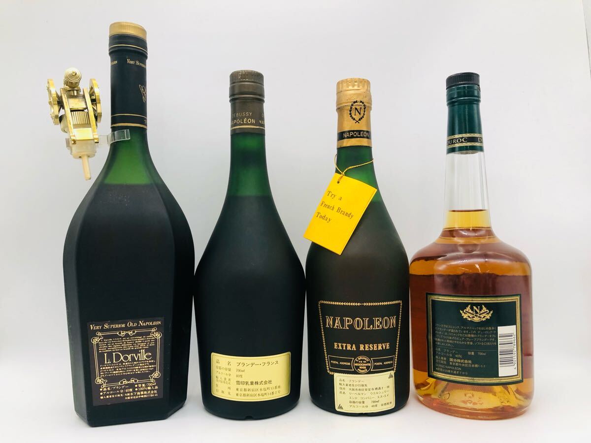 未開栓】brandy NAPOLEONE ブランデー ナポレオン 12本セット まとめ